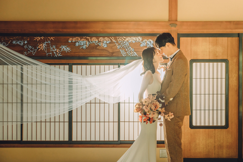 ベールショットも素敵♡