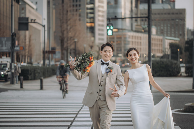 おふたりらしいお写真も