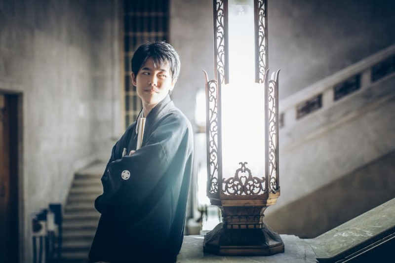 ご新郎様のソロショット