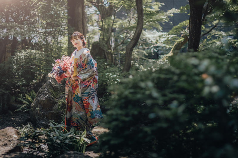 ご新婦様のソロショット