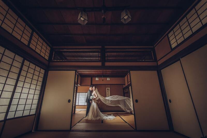 ベールがふんわり!