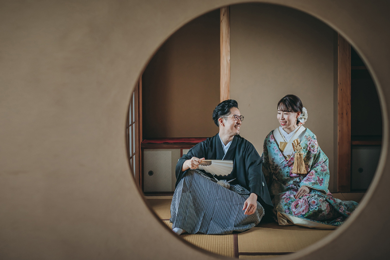 おふたりらしいお写真も