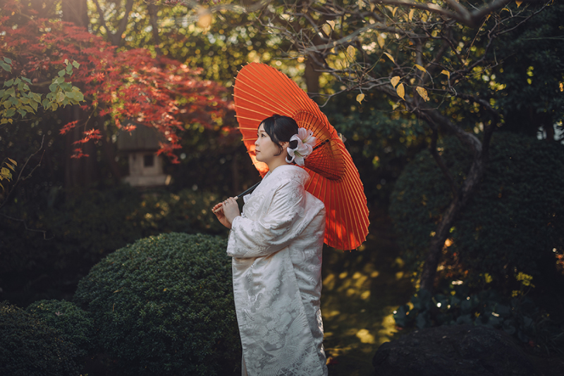 ご新婦様のソロショット