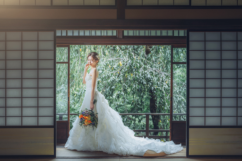 ご新婦様のソロショット
