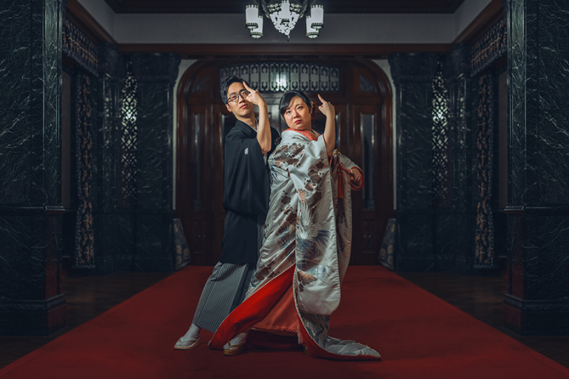 おふたりらしいお写真も