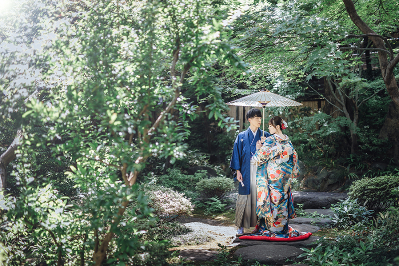 お庭の緑もたっぷり