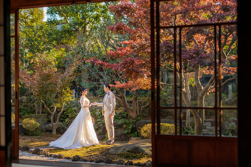 お庭の緑もたっぷり