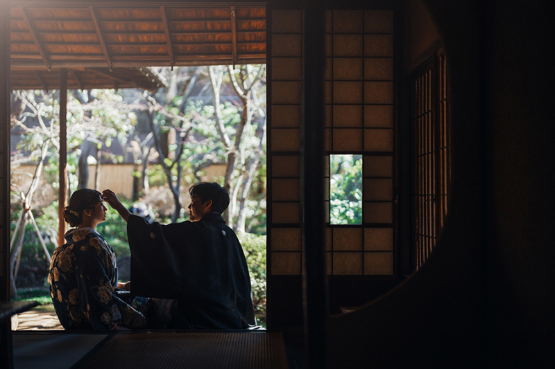 おふたりらしいお写真も