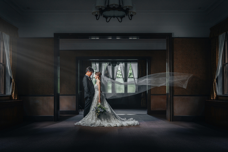 ベールショットも素敵♡