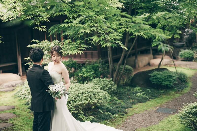 お庭でももちろん撮影可能です！