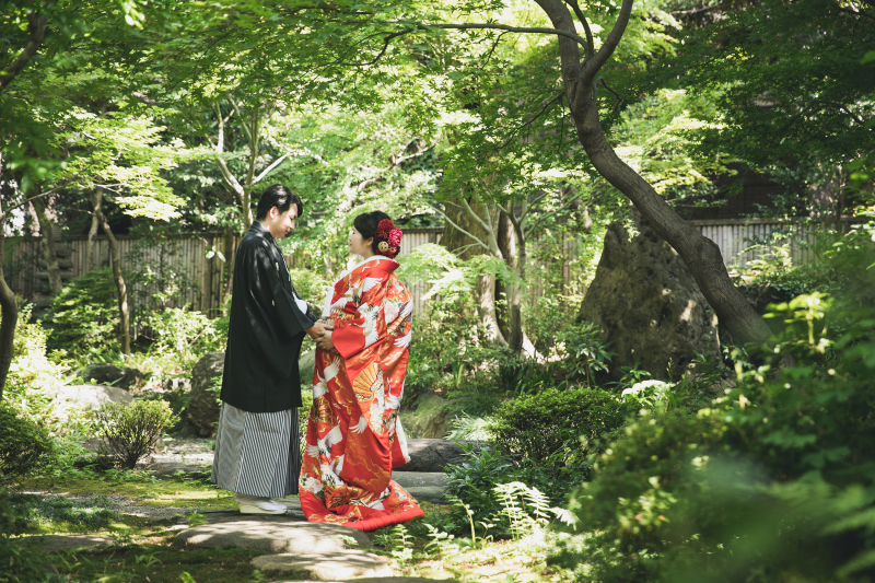 13:00 まずはお庭から