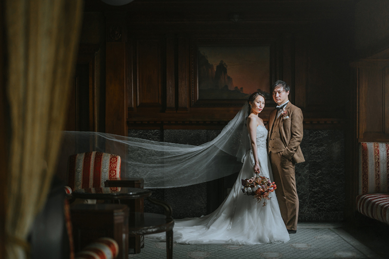 ベールショットも素敵♡