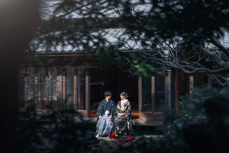 お庭の自然もたっぷり