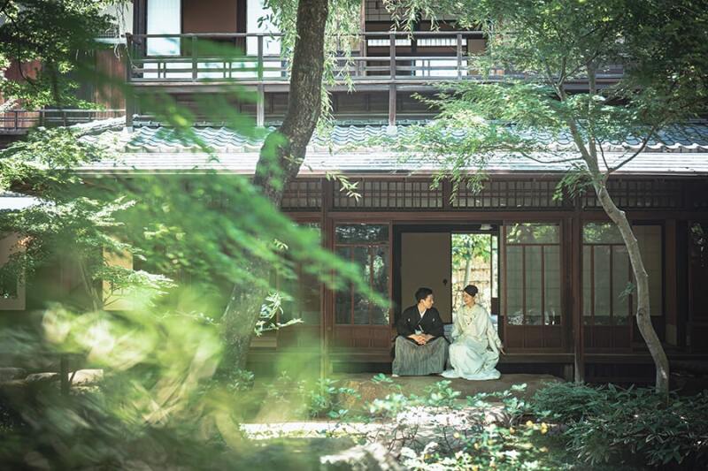 縁側でのんびりショット