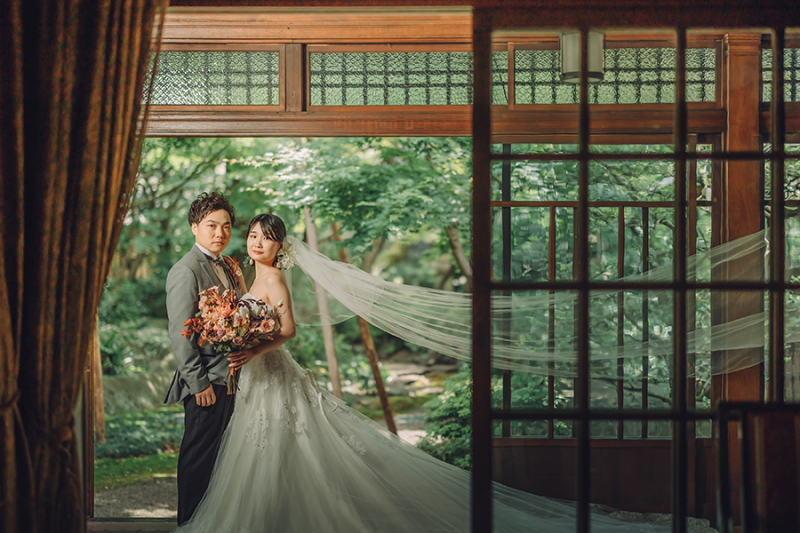 ベールショットも素敵♡