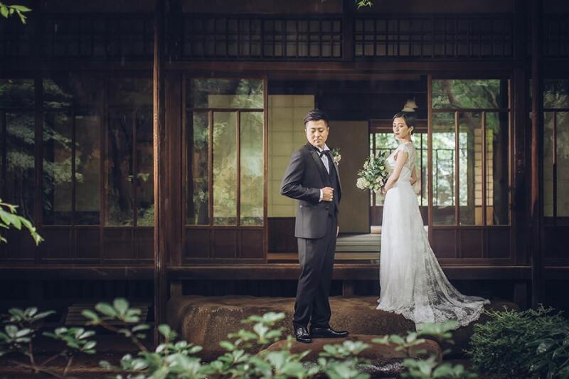 縁側を利用して