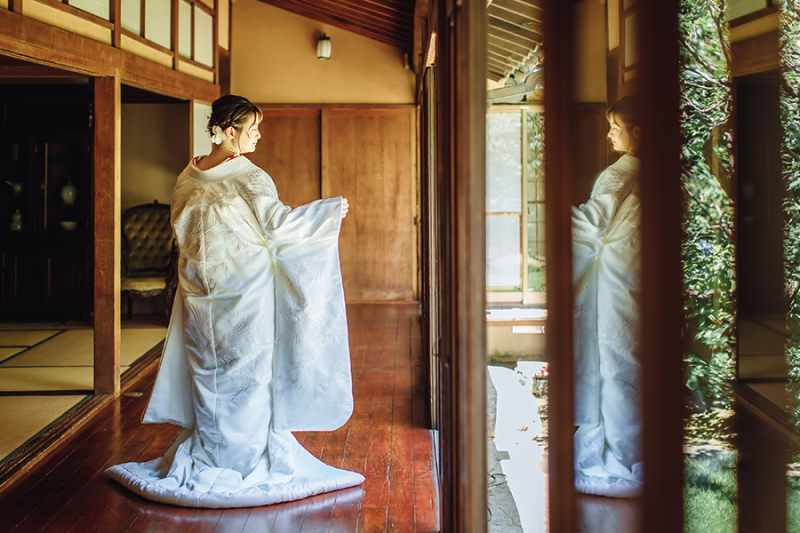 廊下でのカッコいいお写真も