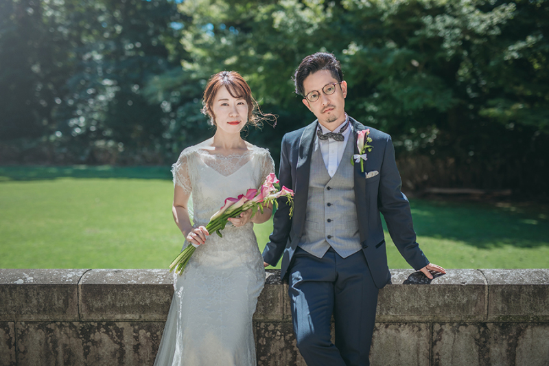 お庭の緑もたっぷり