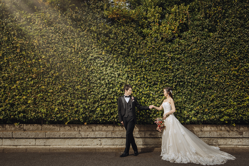 お庭の緑もたっぷり