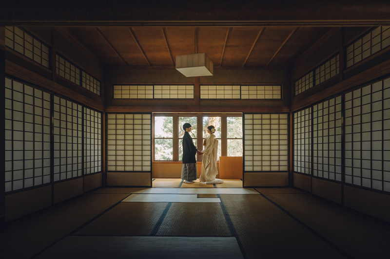 広々とした和室を活かして