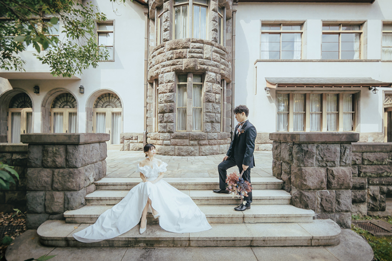 おふたりらしいお写真も