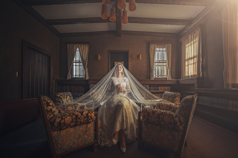 ご新婦様のソロショット