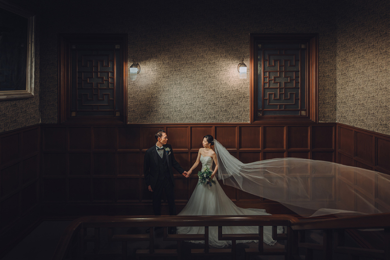 ベールショットも素敵♡