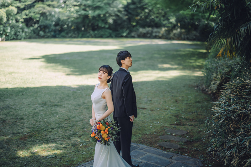 お庭の緑もたっぷり