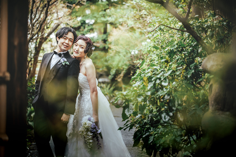 お庭の緑もたっぷり