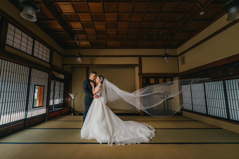 ベールショットも素敵♡