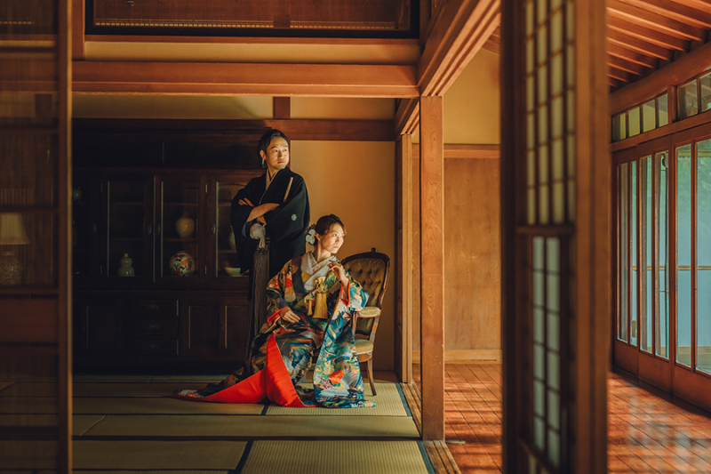 広々とした和室を活かして