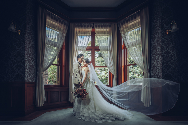 ベールショットも素敵♡