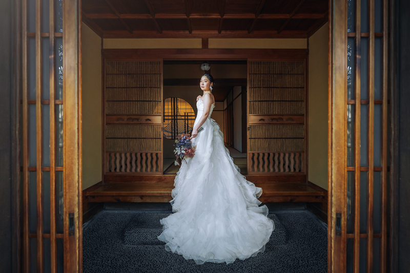 ご新婦様のソロショット