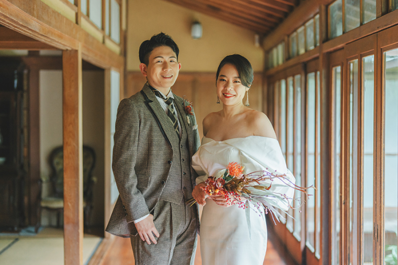 窓際で自然を活かして