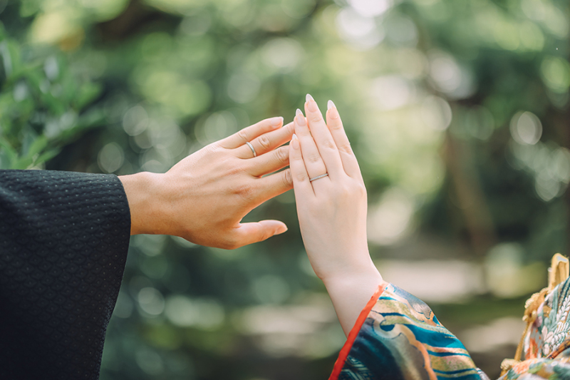 手元のショット