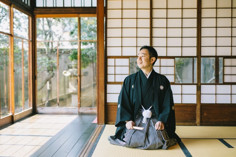 お一人での写真も