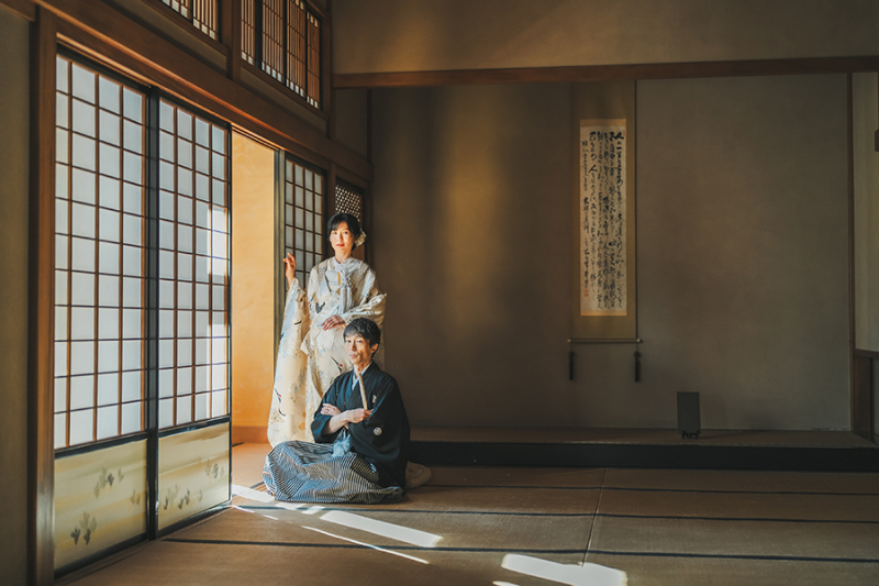 広々とした和室を活かして