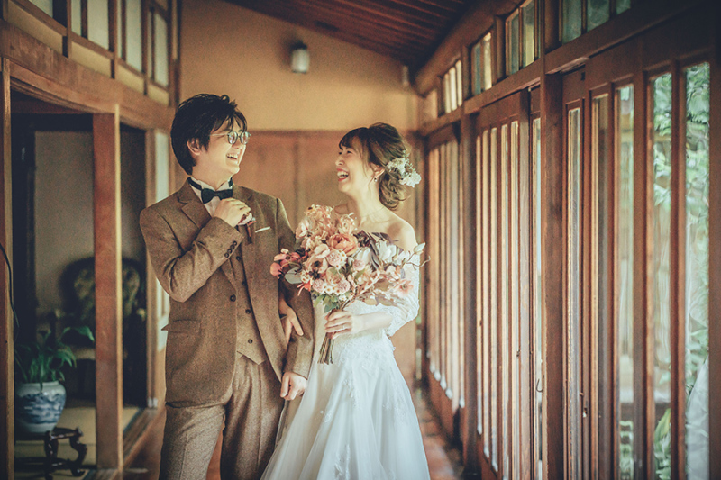 おふたりらしいお写真も