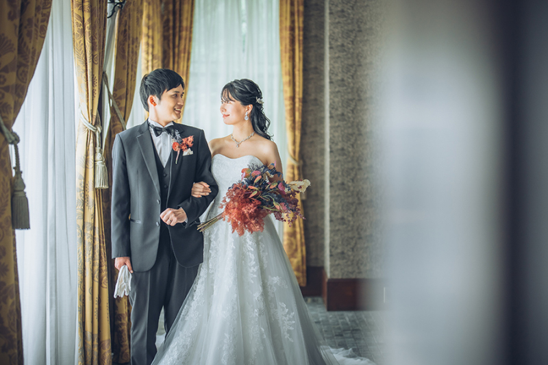 窓際で自然を活かして