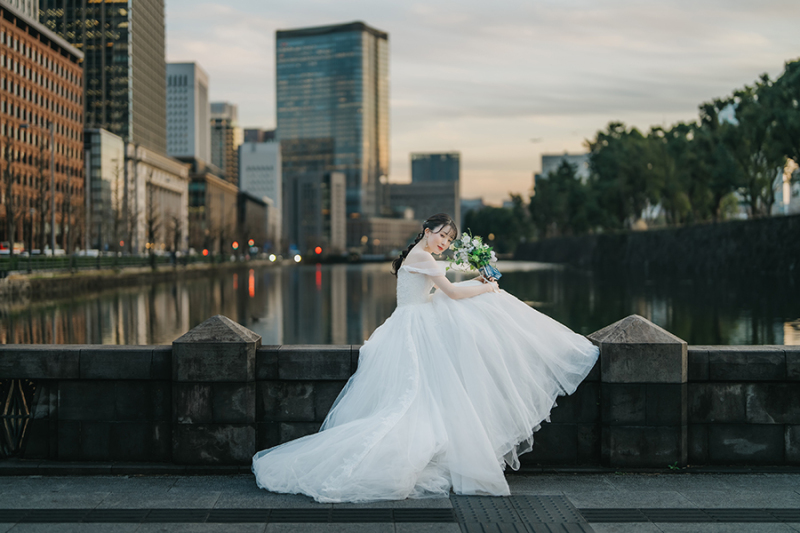 ご新婦様のソロショット