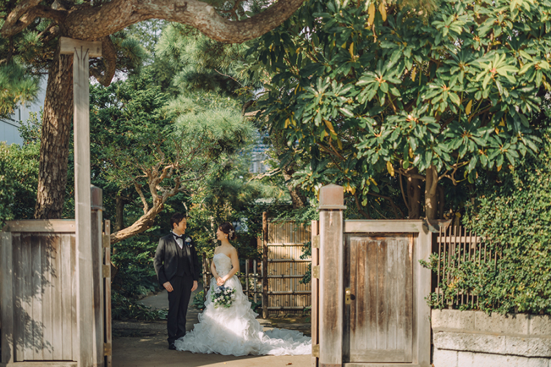 お庭の緑もたっぷり