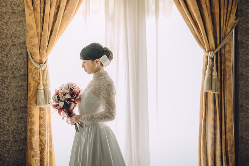 ご新婦様のソロショット
