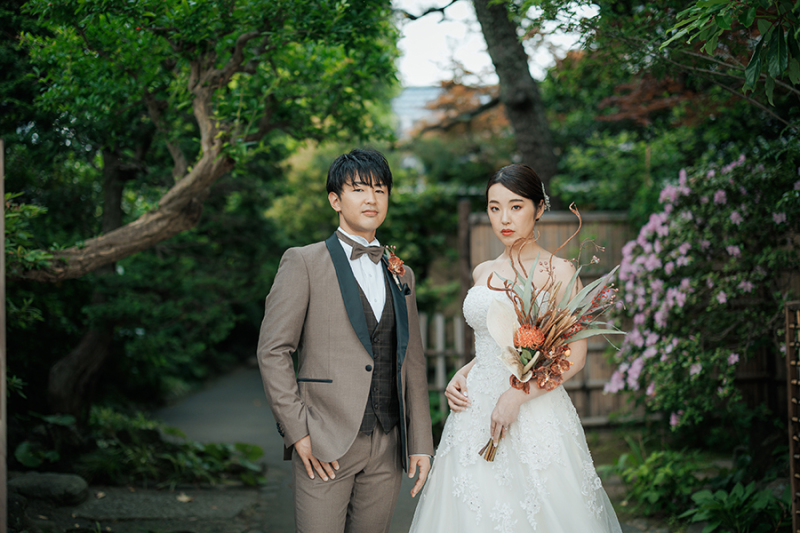 おふたりらしいお写真も