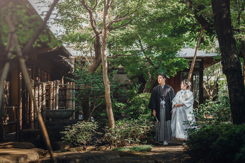 お庭の緑もたっぷり