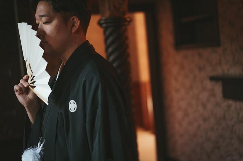 ご新郎様のソロショット