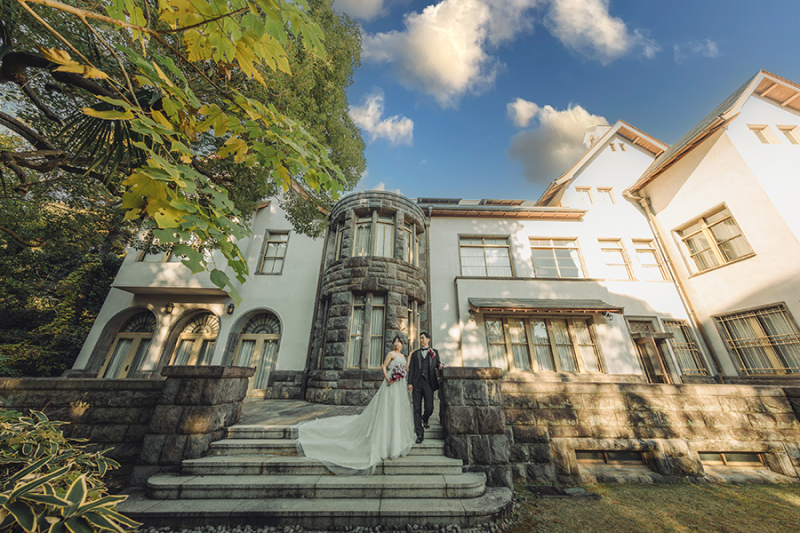 お庭の自然もたっぷり