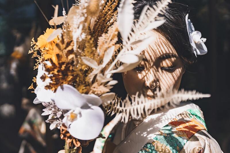 ブーケを使って