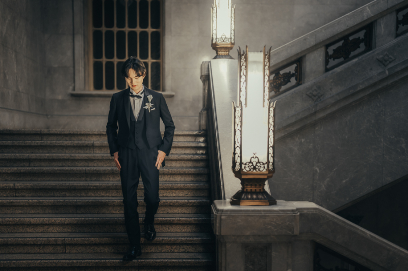 ご新郎様のソロショット