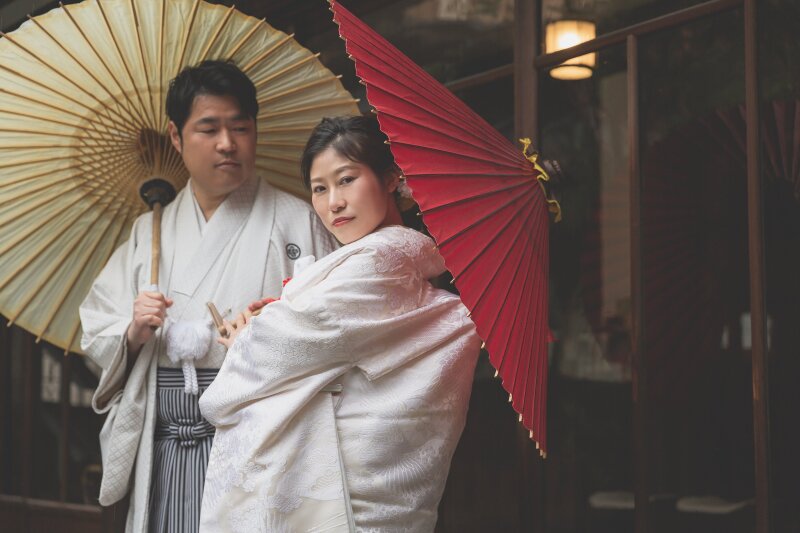 13:40 番傘の見返りショット