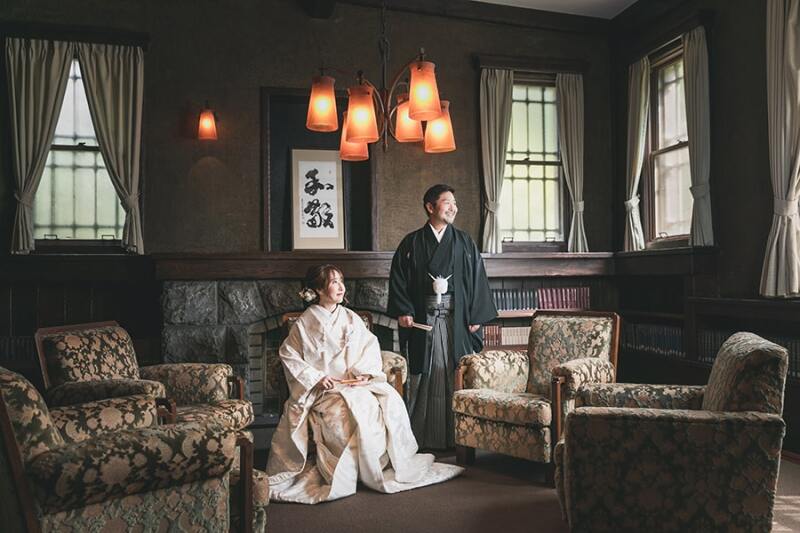 おふたりでクラシカルな雰囲気に